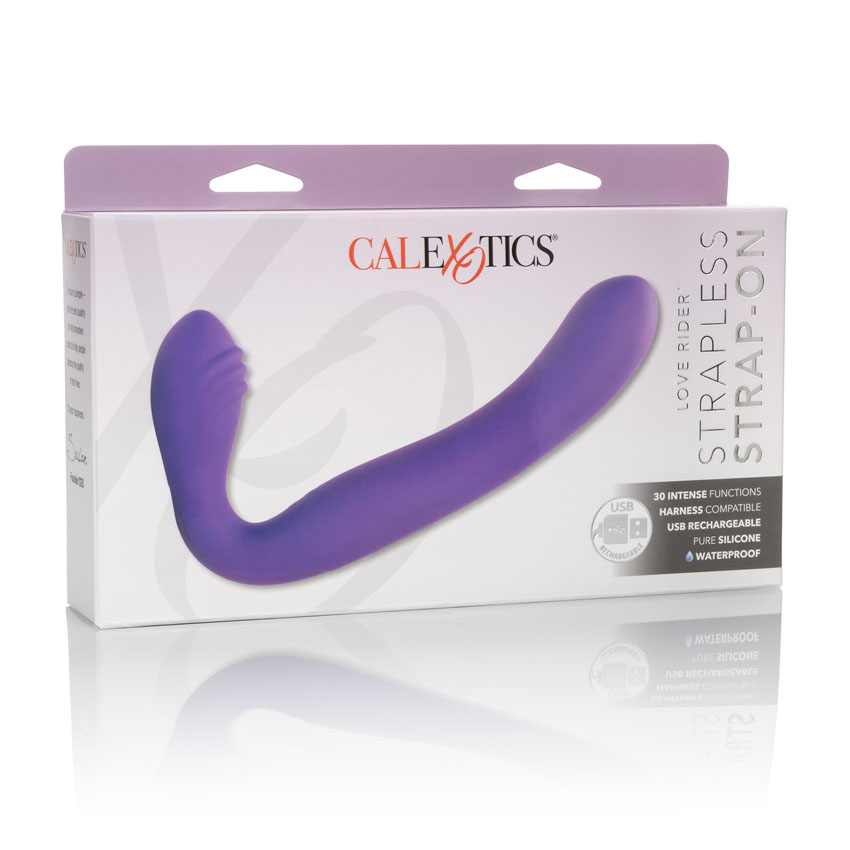 Rechargeable Silicone Love Rider StrapOn
