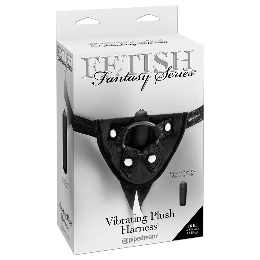 Vibrating Plush Harness