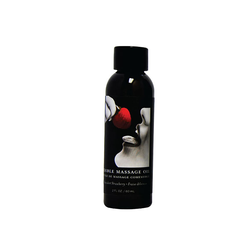 Edible Massage Oil (2oz)-Strawberry