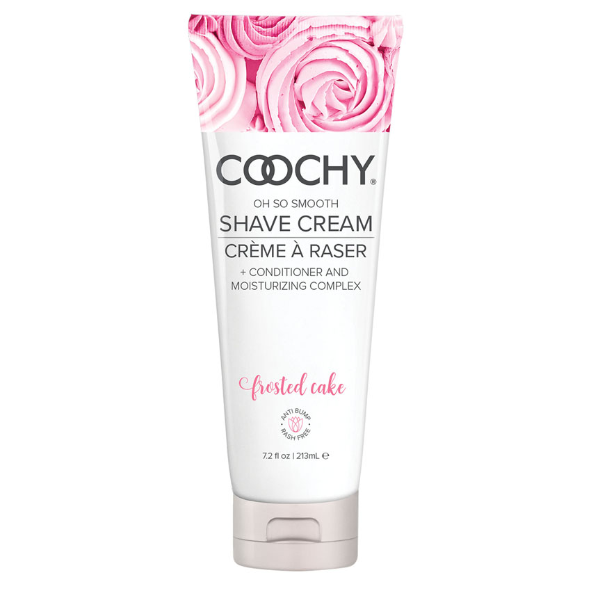 Coochy Shave Cream-Frosted Cake