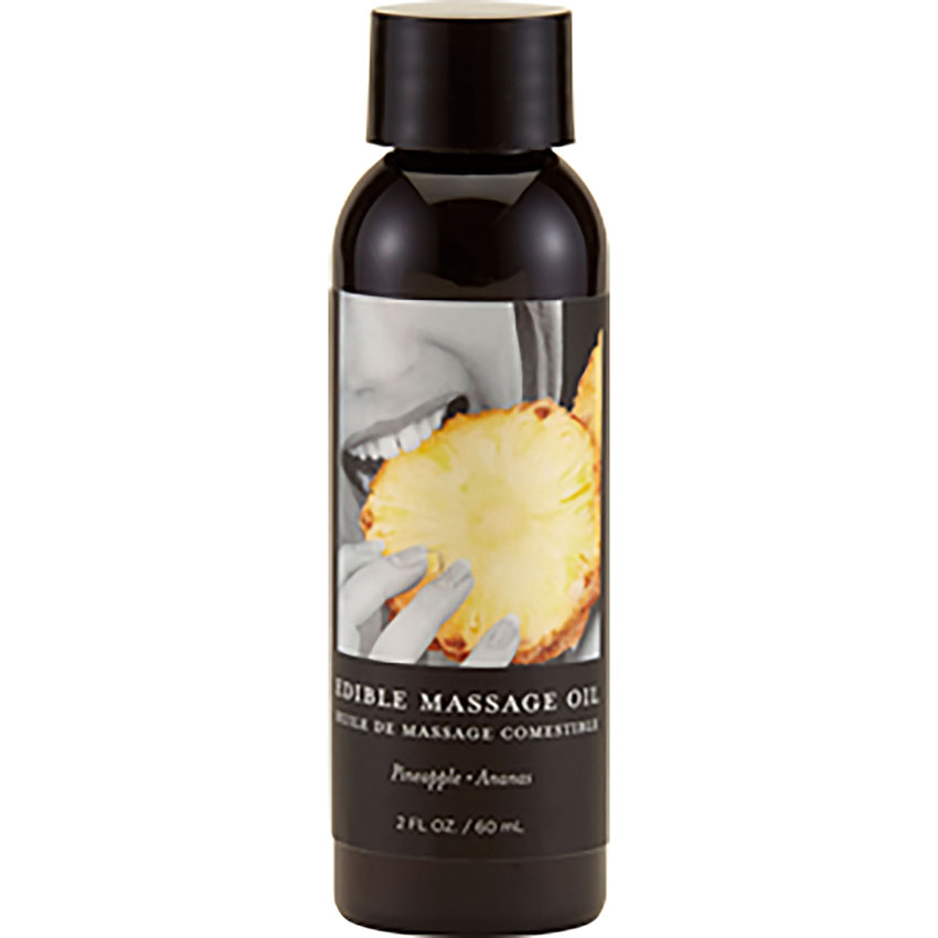 Earthly Body Edible Massage Oil - Pineapple