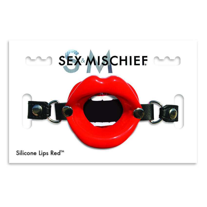S&M Silicone Lips - Red