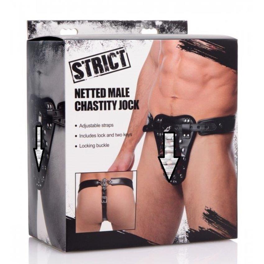 Netted Male Chastity Jock