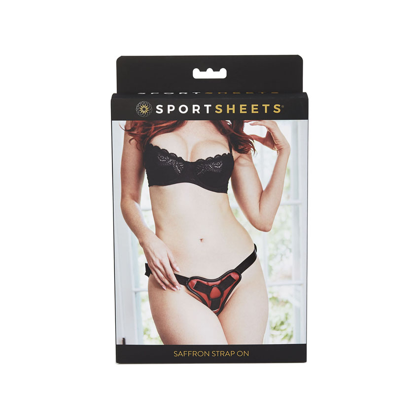Saffron Strap On Harness by Sportsheets