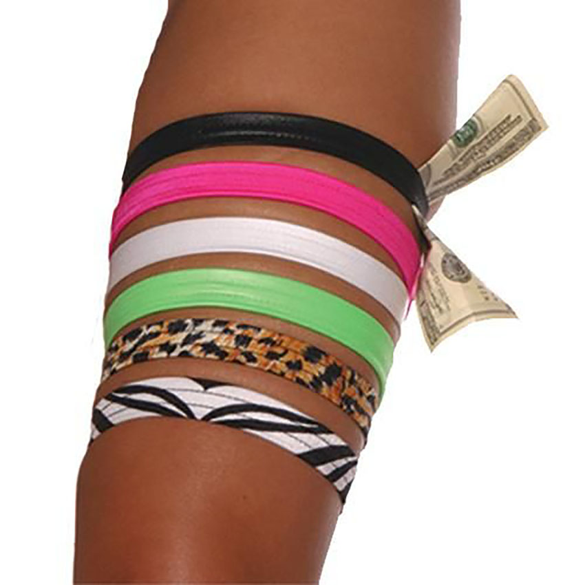 Flat Money Leg Garter