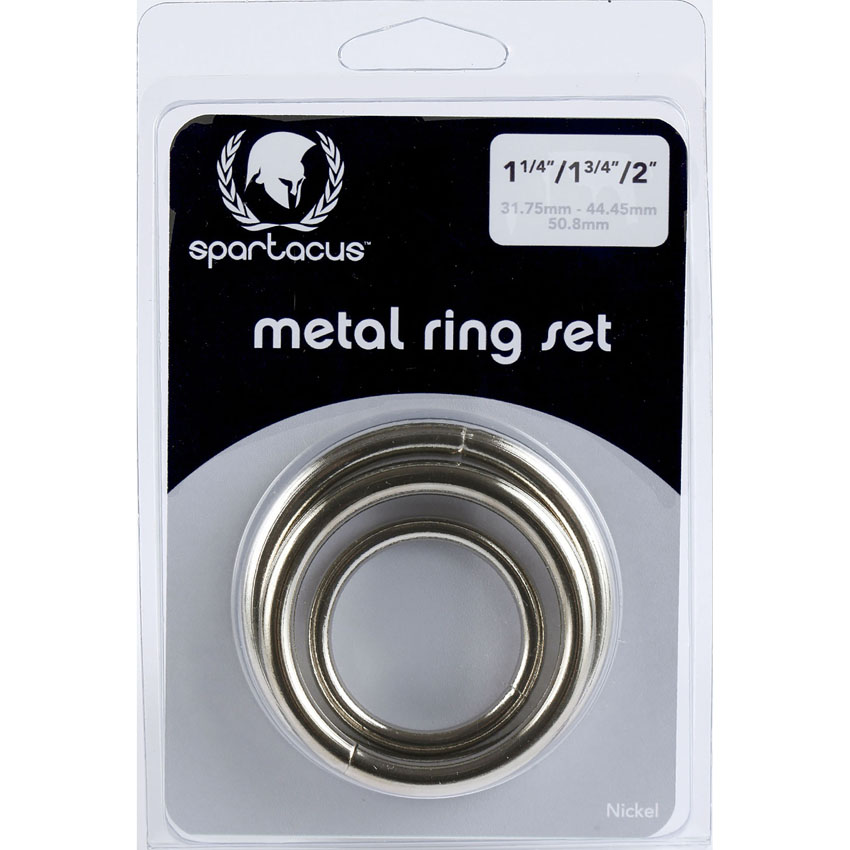 Metal Rings 3pc Set