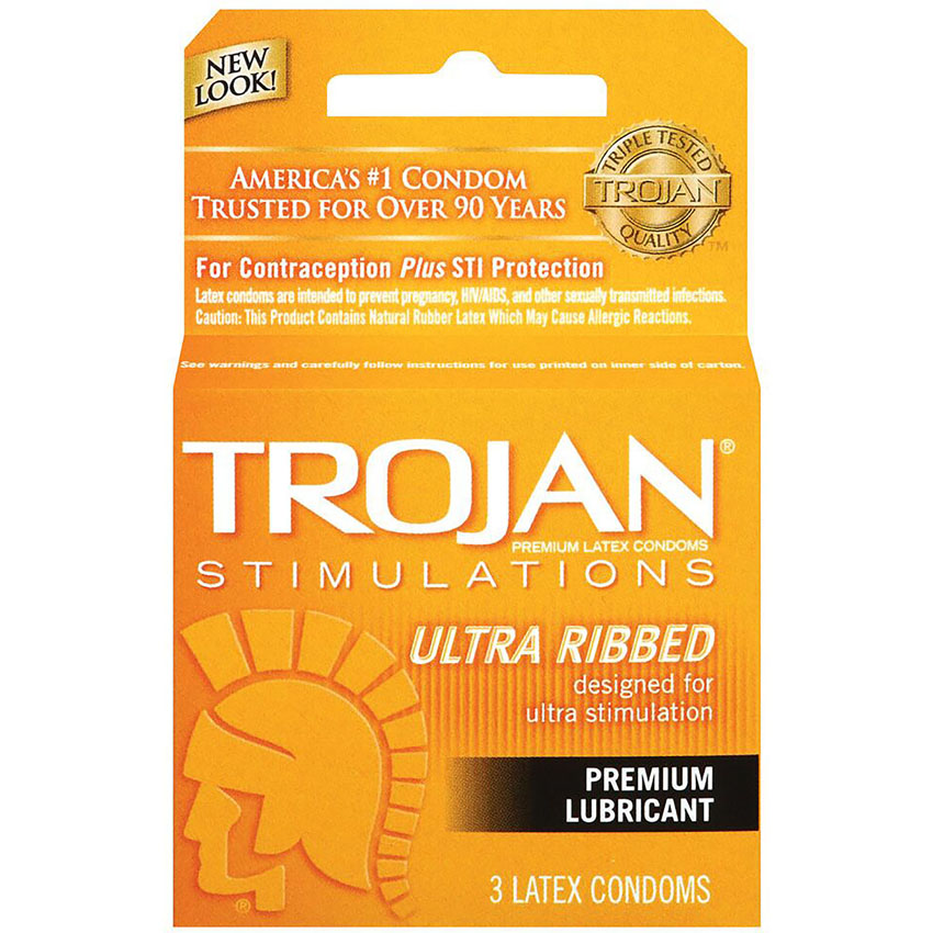 Trojan Ultra Ribbed