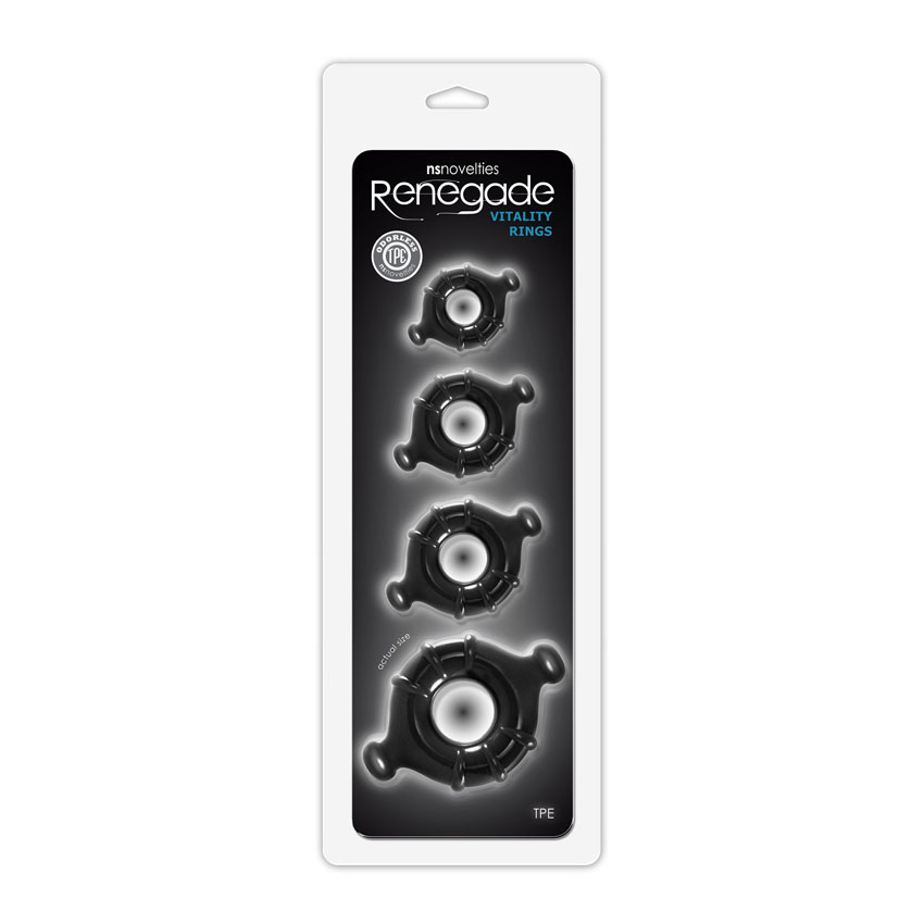 Renegade - Vitality Rings - Black