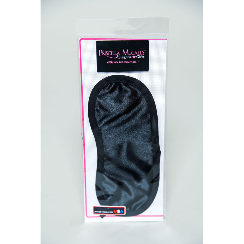 Priscilla's Satin Eye Mask-Black