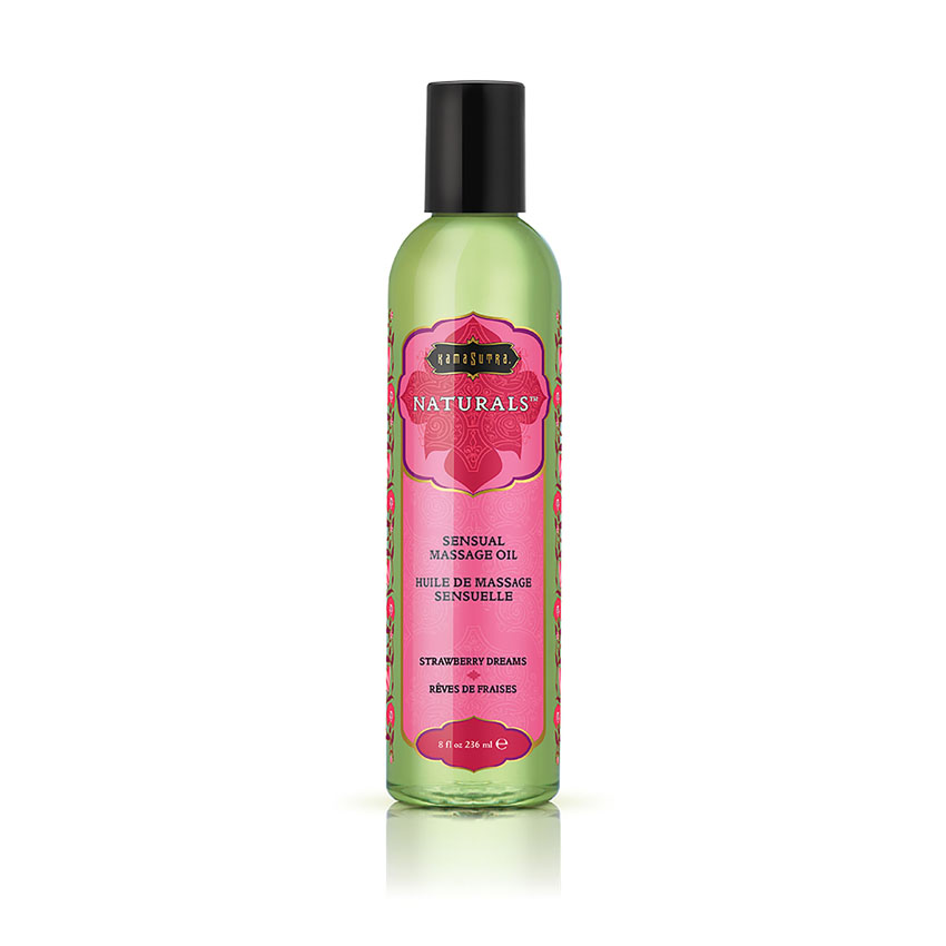 KamaSutra Naturals™ Massage Oil (Strawberry Dreams)