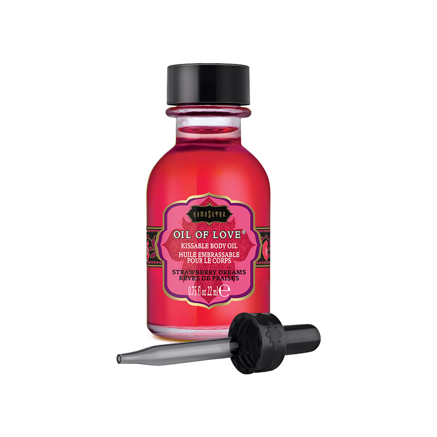 KamaSutra Oil of Love with  Applicator (Strawberry Dreams)