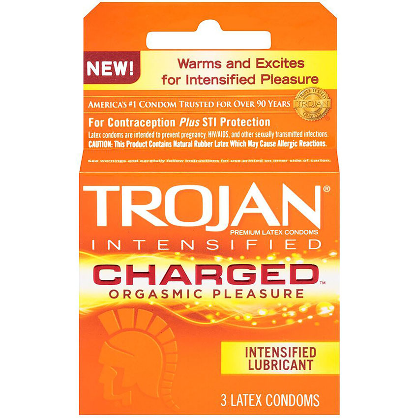 Trojan Charged 3 Pack