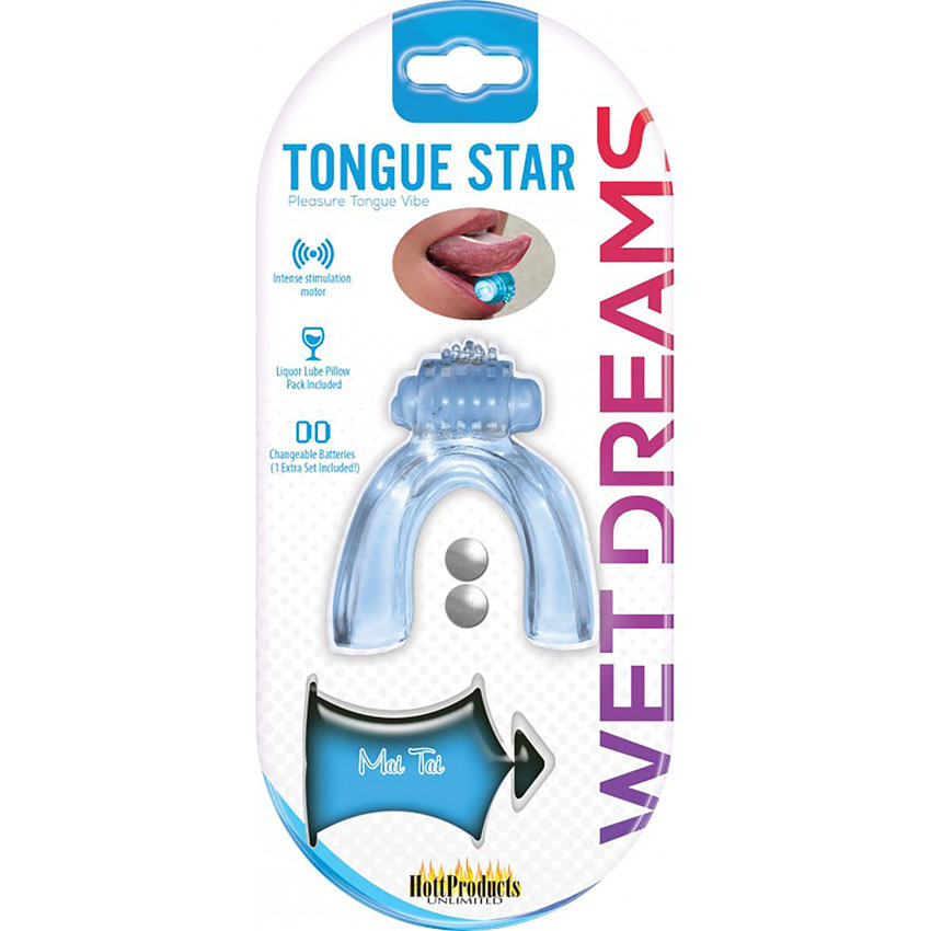 Tongue Star Blue