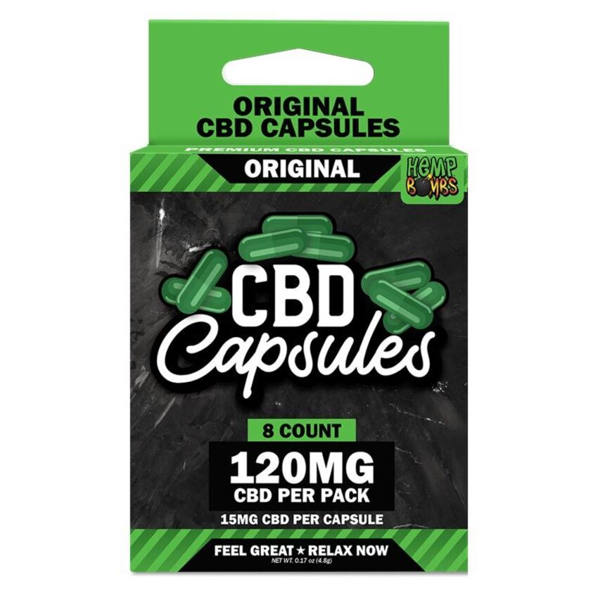 Hemp Bombs - CBD Capsules 5-Count