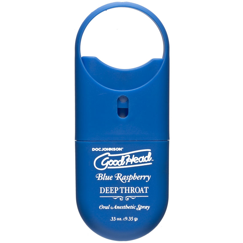GoodHead™ To-Go-Deep Throat Spray-Blue Raspberry