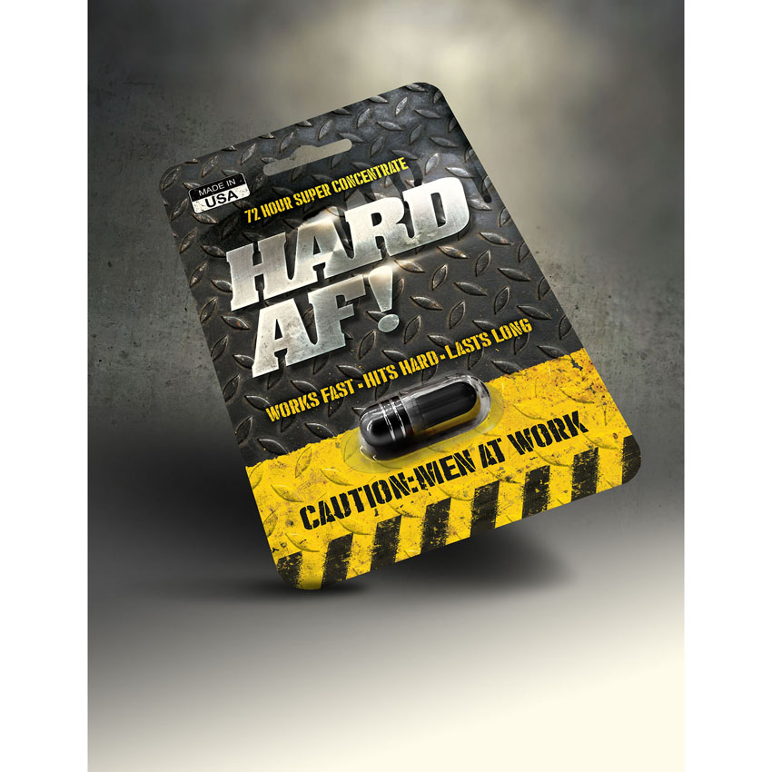 Hard AF! Male Sexual Performance Enhancement Pill