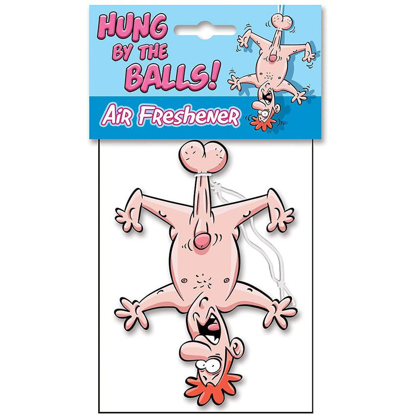 Hung By the Balls Air Freshner