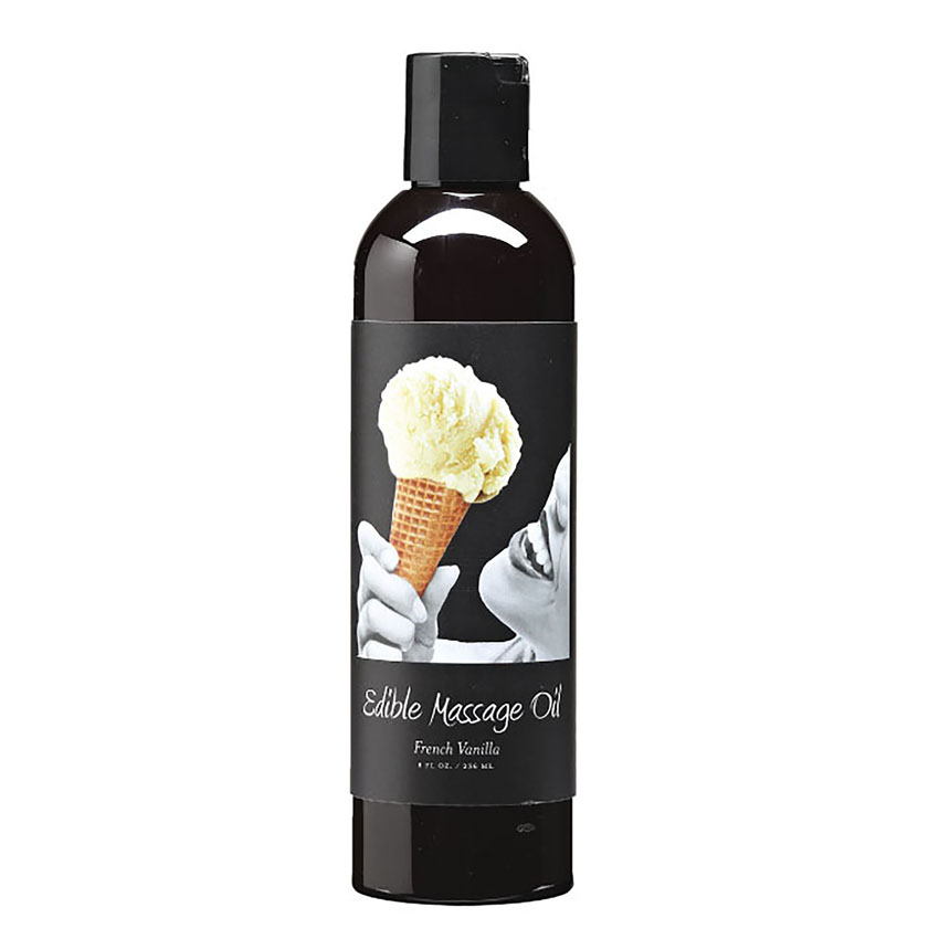 Edible Massage Oil (8oz)-Vanilla