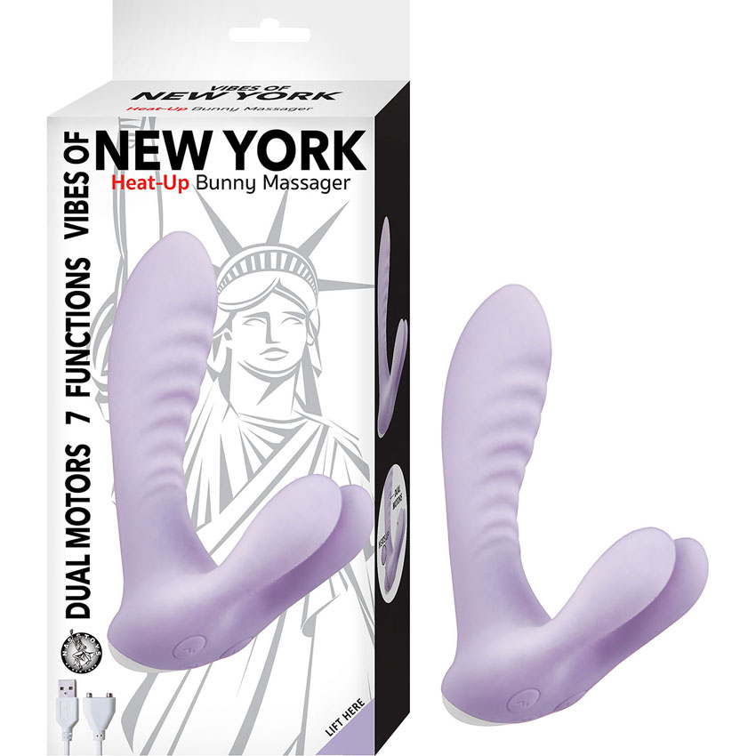 Vibes of New York Heat Up Bunny Massager