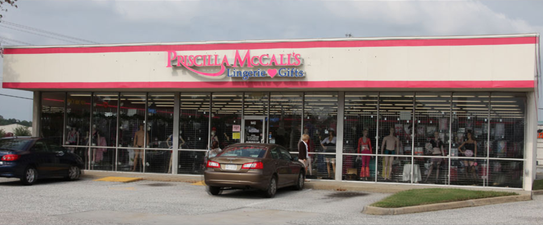 Priscilla McCall’s storefront in Newport News, VA.